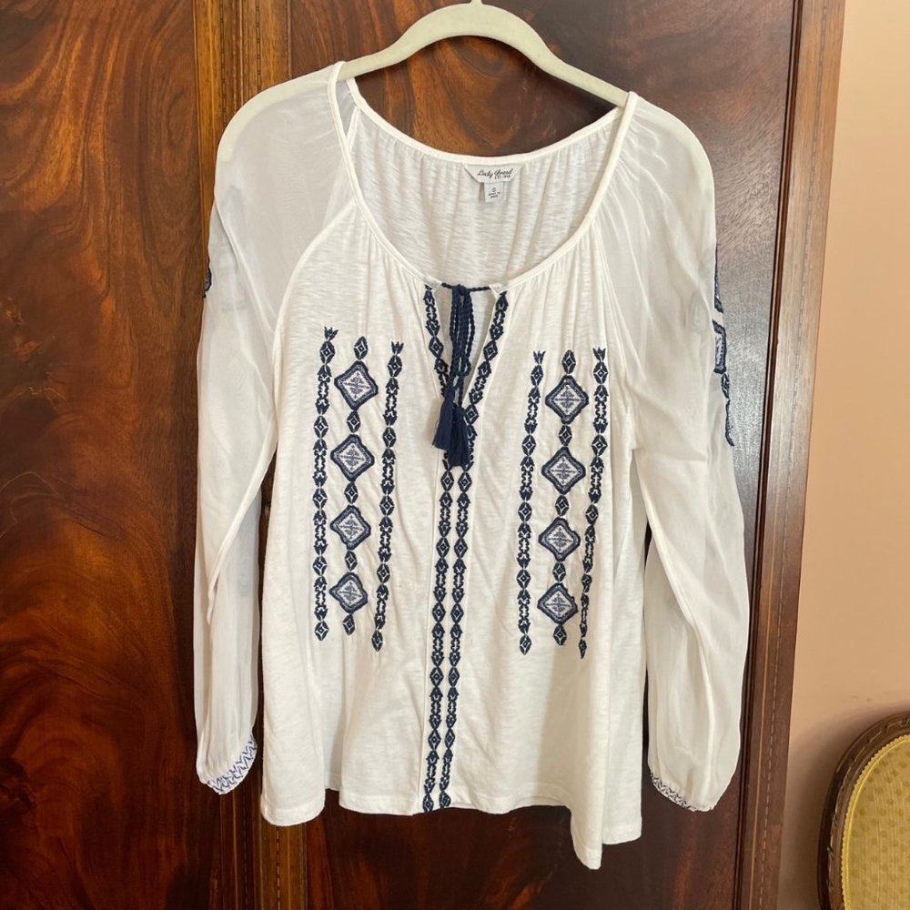 Lucky Brand Peasant Top